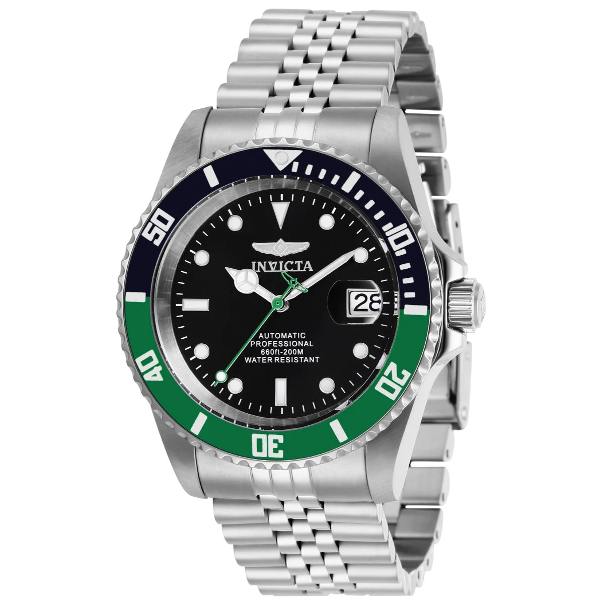 Invicta Pro Diver Navigator Automatic Watch - 42mm. Steel (29177) 42 mm kol saati