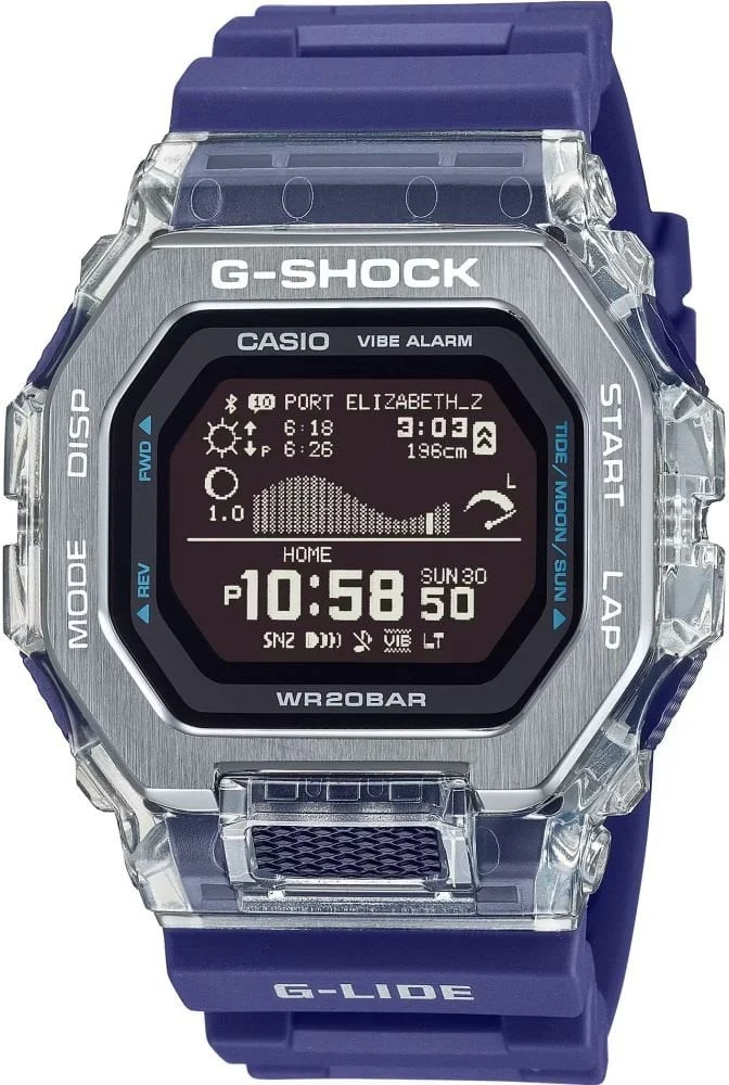Casio G-shock G-lide GBX-100S-2DR 46 mm kol saati