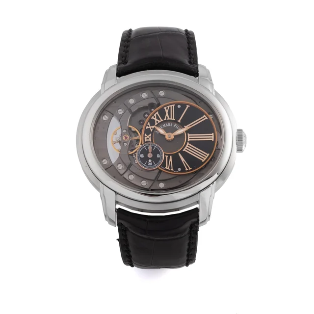 Audemars Piguet AUDEMARS PIGUET, REF. 15350, MILLENARY A fine, large, self-winding, stainl