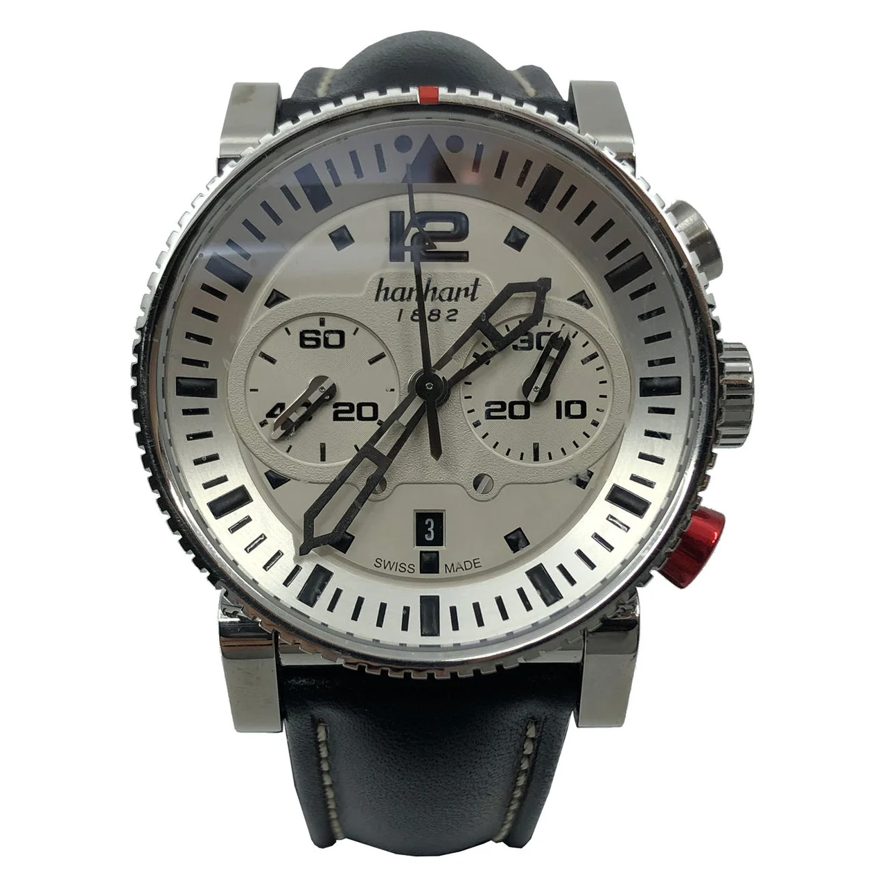 Hanhart Primus Pilot Silver HPP0.2 CSNCZ201 44 mm kol saati