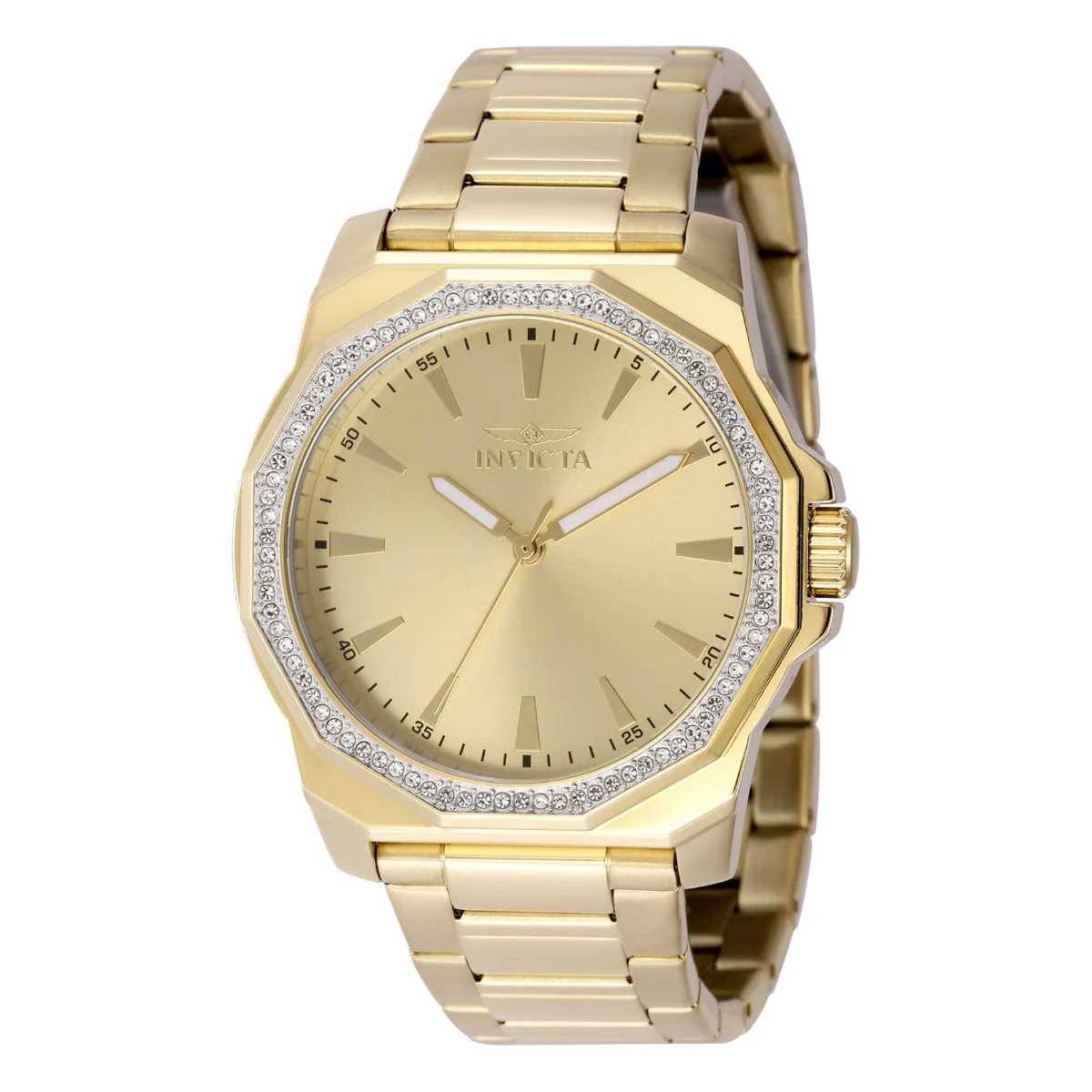 Invicta Speedway Watch - 42mm, Gold (49108) 42 mm kol saati