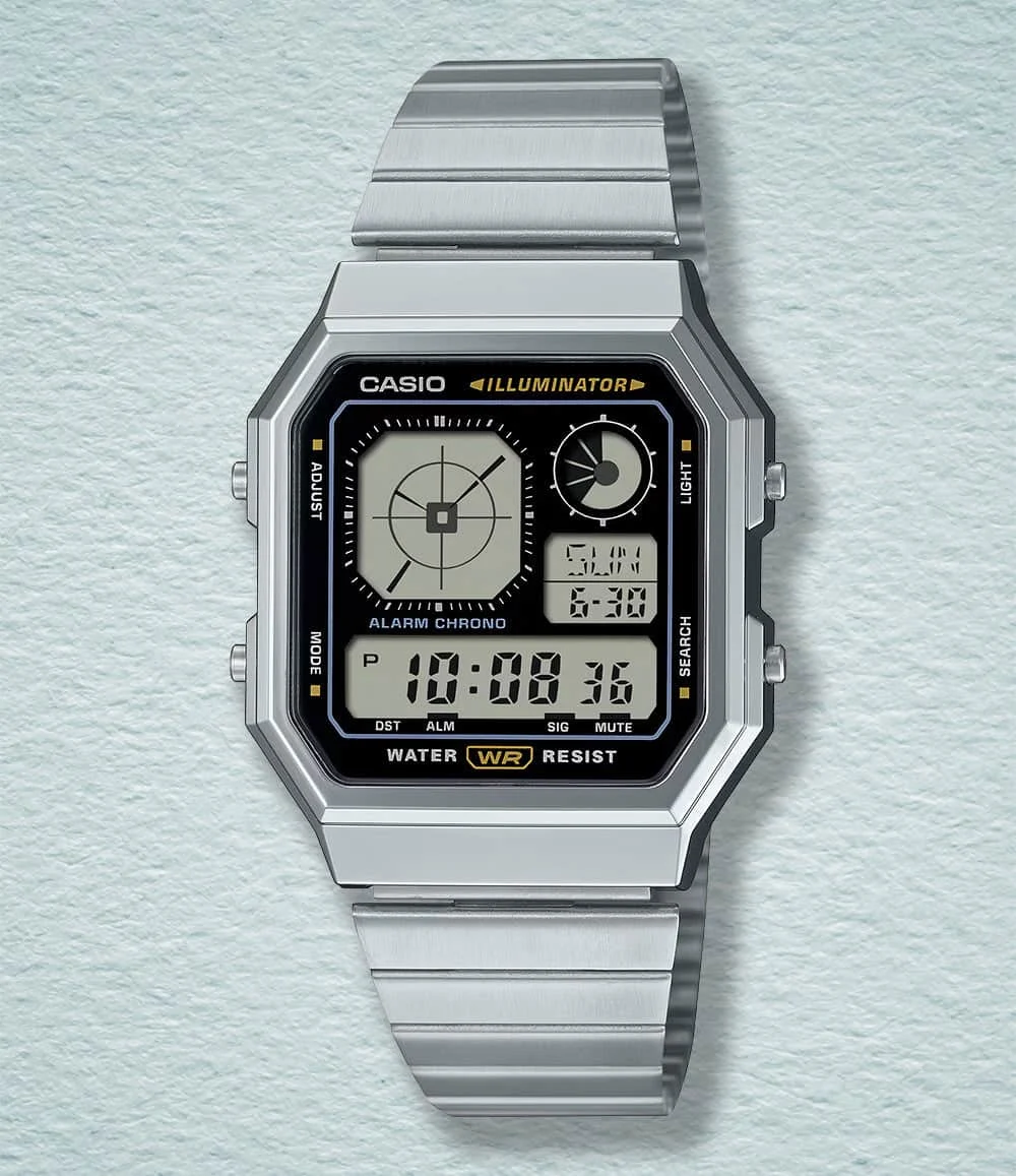 Casio Vintage A130WE-1A 34 mm kol saati