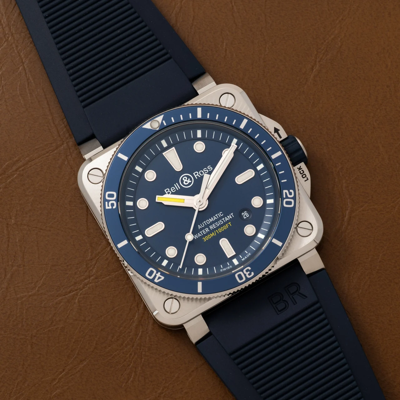 Bell & Ross Bell & Ross Br 03 40992378 42 mm kol saati