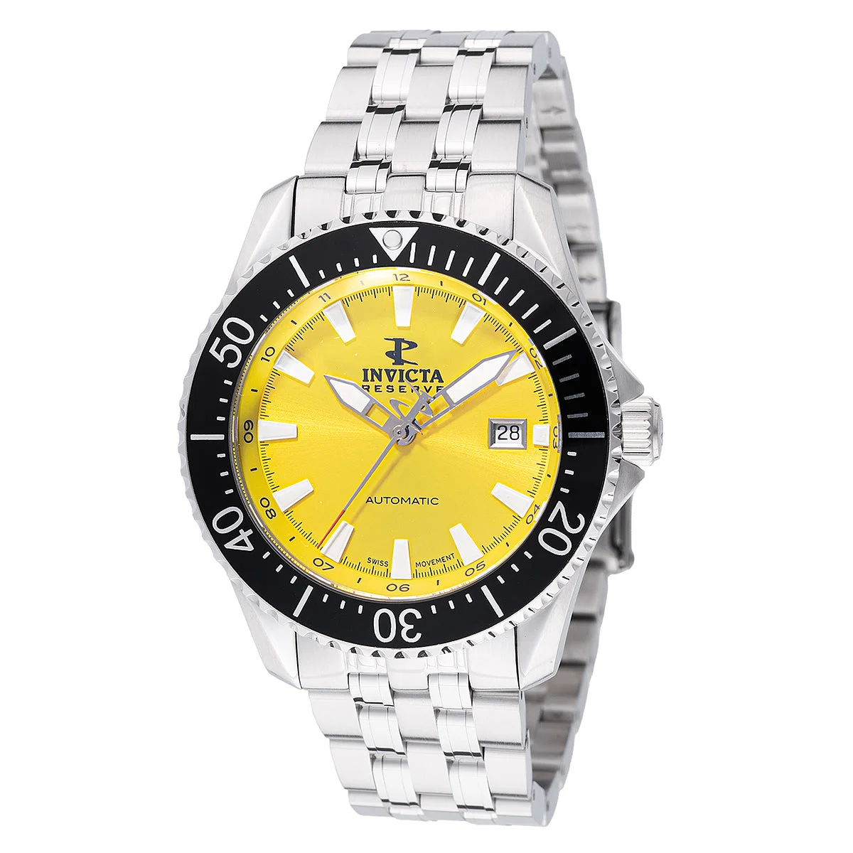 Invicta LIMITED EDITION - Reserve Automatic Swiss ETA 2824 Caliber Watch - 44mm, Steel (49236-N1) 44 mm kol saati