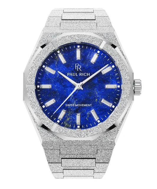 Paul Rich Frosted Star Dust II LapisPR99II - Silver Quartz kol saati