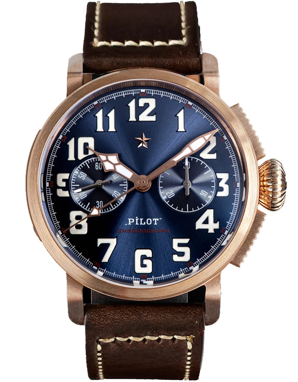 Sugess Pilot Master SUPILOT009 42 mm kol saati
