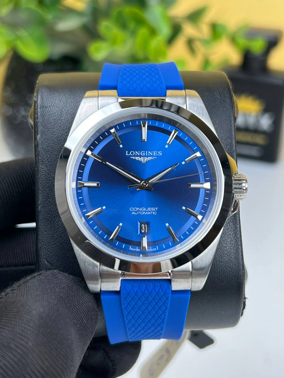 Longines Conquest Blue Dial 41mm – Automatic Movement 41 mm kol saati