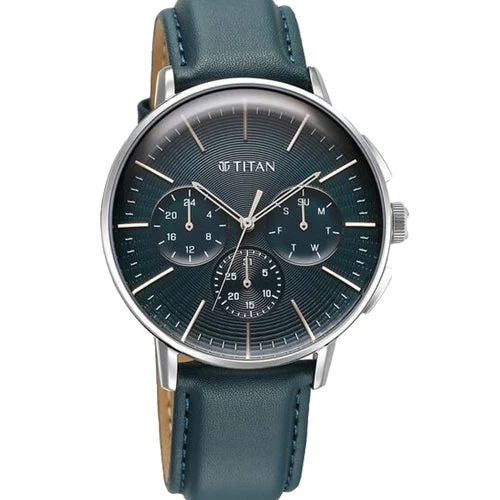 Titan Light Leathers 90200SL03 42 mm kol saati