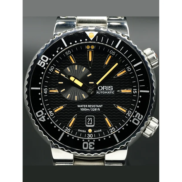 Oris Divers Small Second Date Watch 64376098454MB 210000020852 kol saati