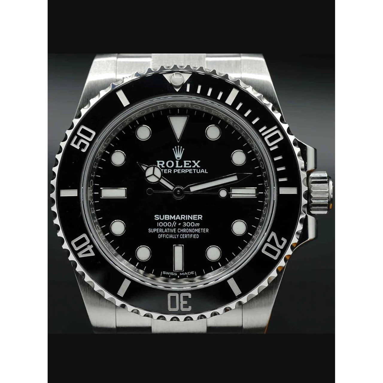 Rolex Submariner Stainless Steel Black Dial M114060-0002 210000016032 40 mm kol saati