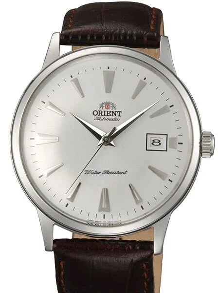 Orient Scratch and Dent - 2nd Generation Bambino Automatic Watch with Silvertone Case and Hour Markers #AC00005W 3 SND809 kol saati