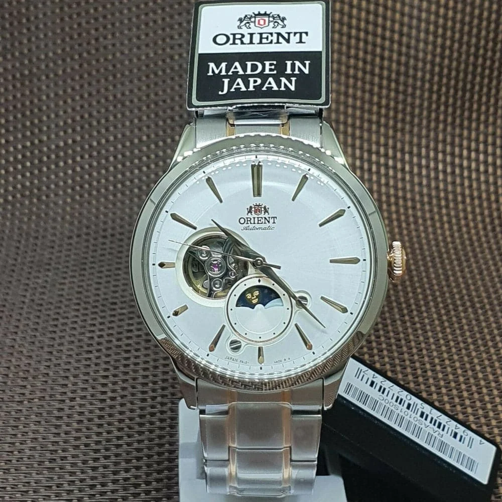 Orient Sun & Moon RA-AS0101S00C 41 mm kol saati