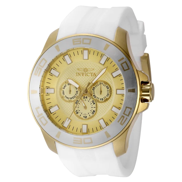 Invicta Open Box Pro Diver Watch - 50mm, White (AIC-49250) kol saati
