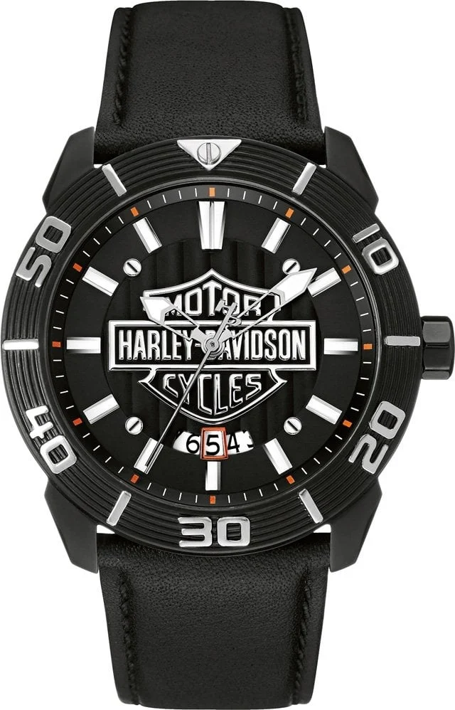 Harley Davidson 78B136 45 mm kol saati