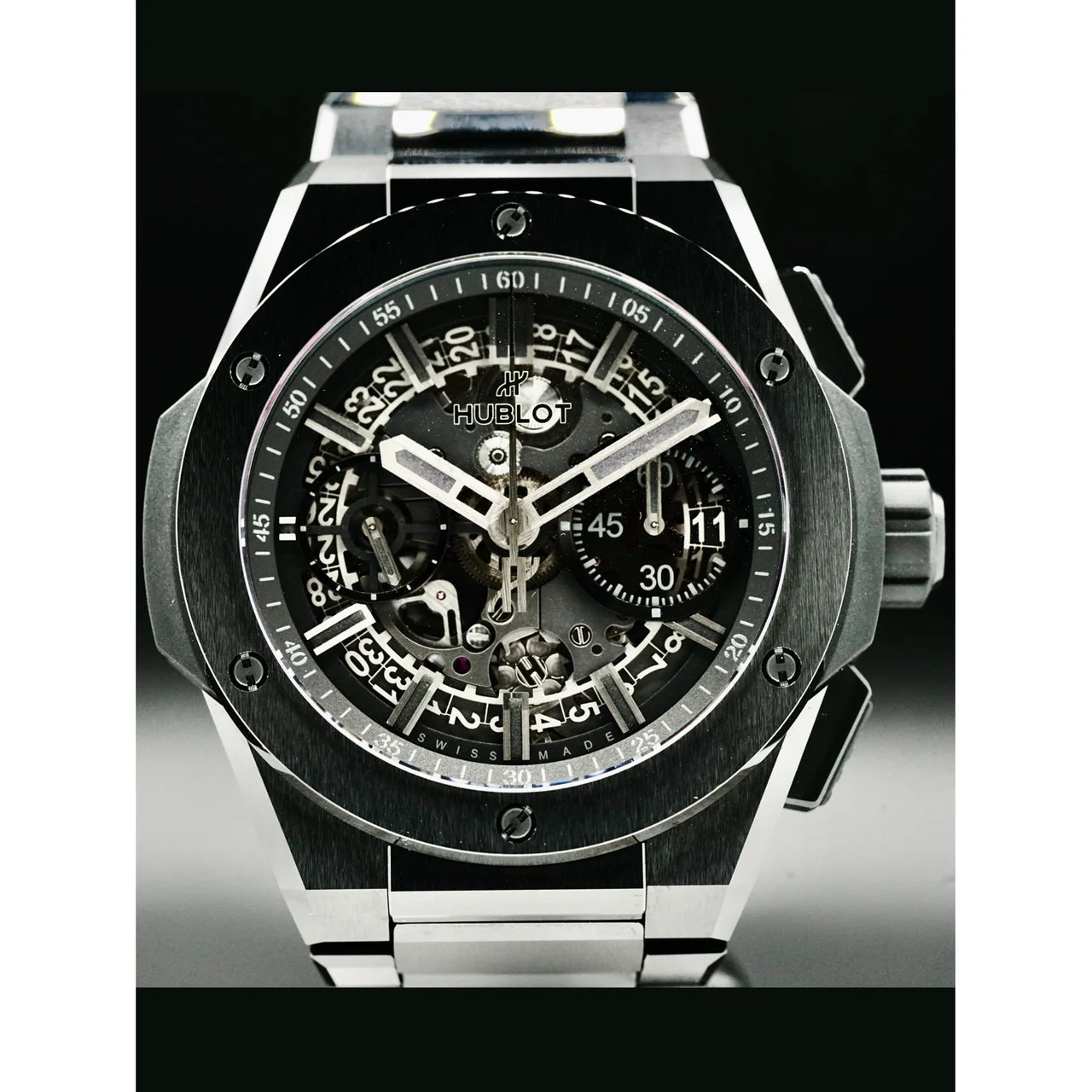 Hublot Big Bang Integral All Black 451.CX.1140.CX ER02 42 mm kol saati