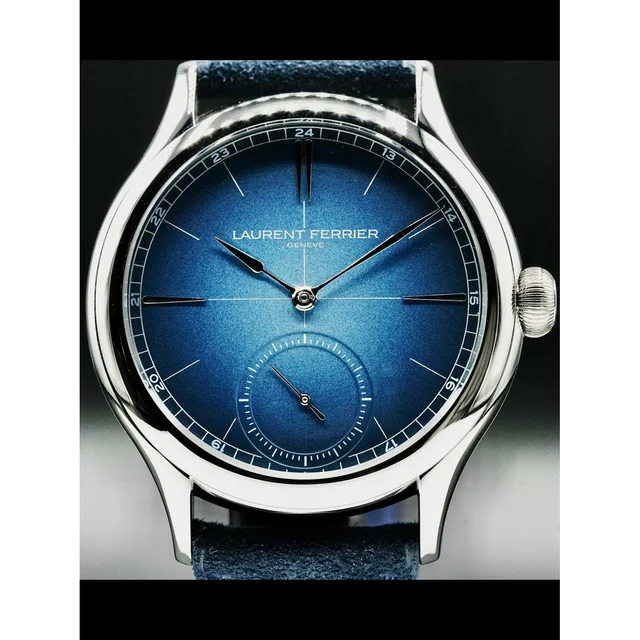 Laurent Ferrier Classic Origin Blue LCF036.TI.CG.1 210000031112 kol saati
