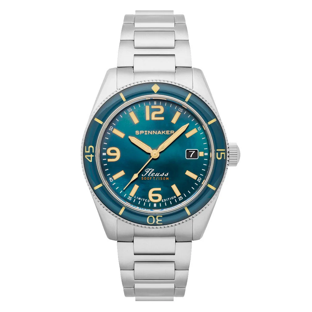Spinnaker Fluess "Marine Pearl" Limited Edition Automatic Diver #SP-5108-22 kol saati