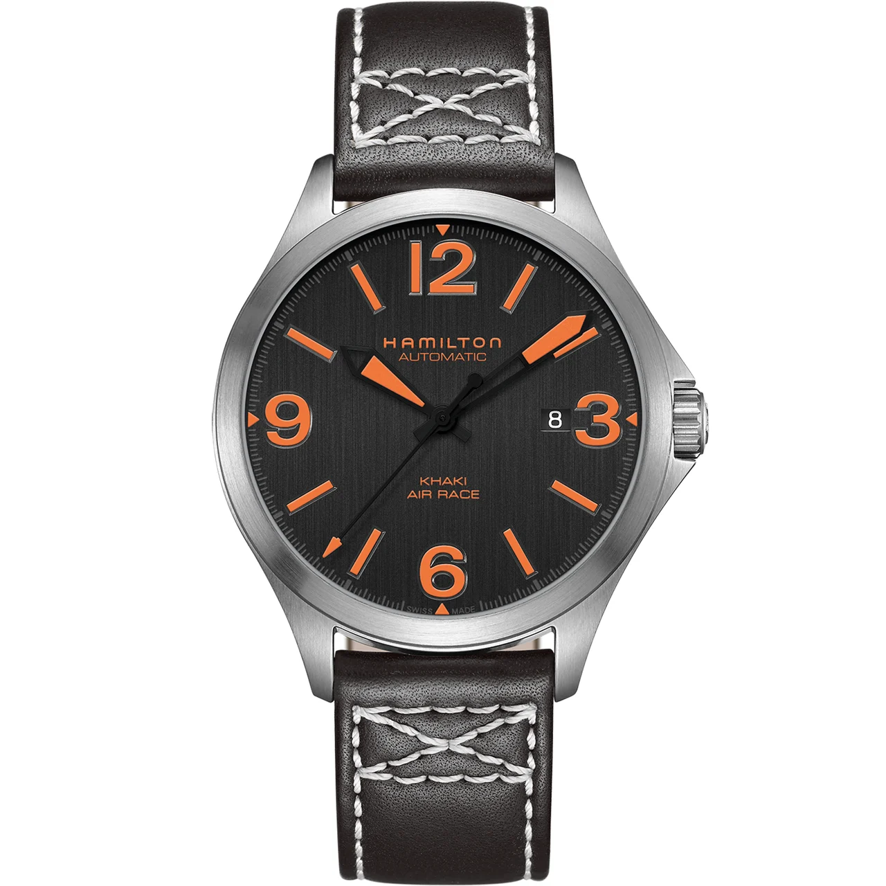 Hamilton Khaki Aviation Air Race Auto H76535731 42 mm kol saati