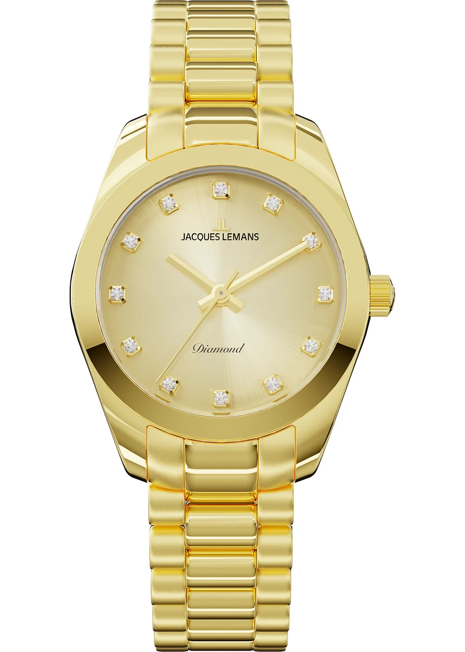 Jacques Lemans Diamond Watches D-10D 32 mm kol saati