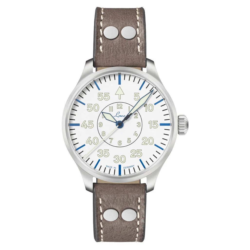 Laco Limited Edition Aachen Polar 39mm Type B Flieger #862184 39 mm kol saati