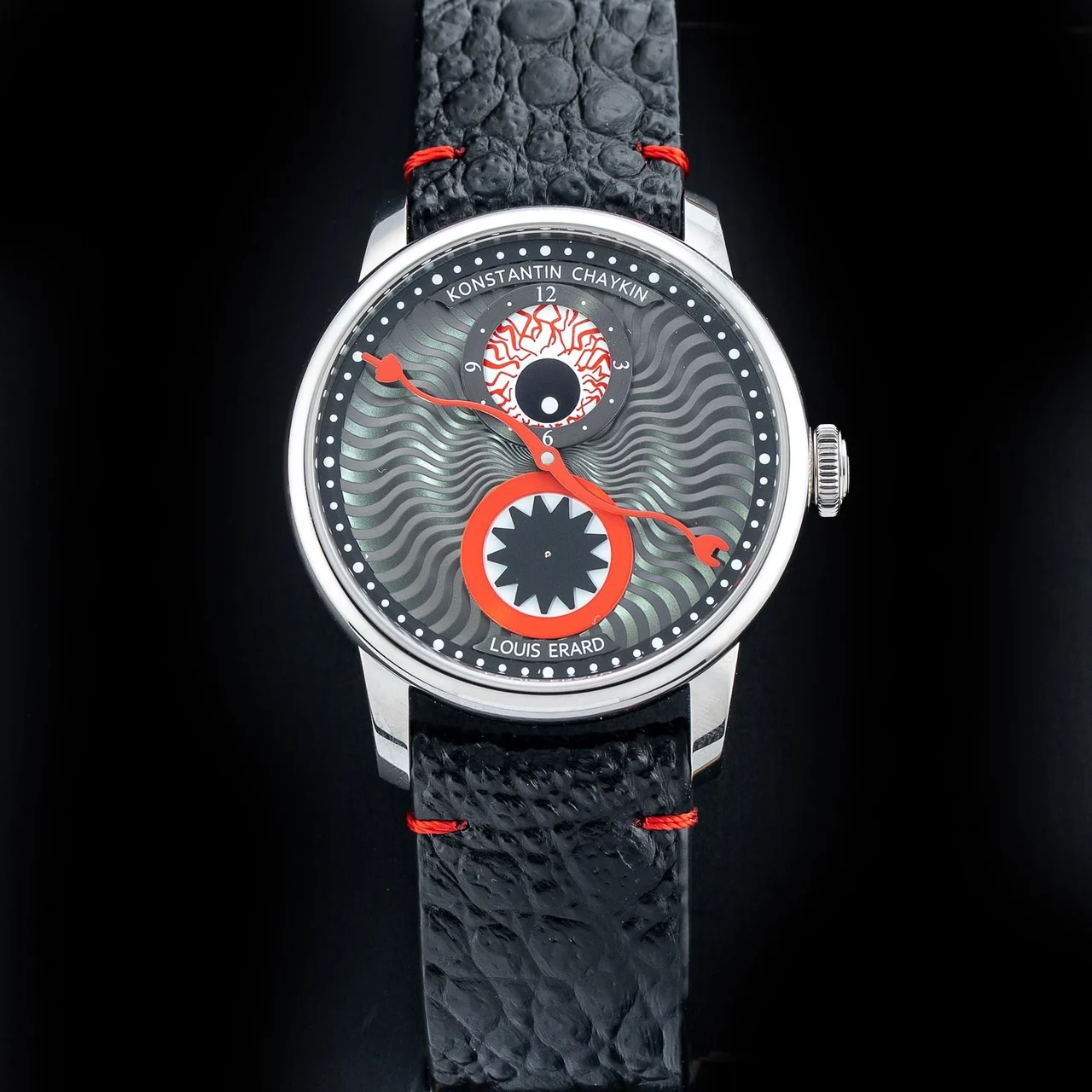 Louis Erard Régulateur x Konstantin Chaykin Dusk to Dawn 42mm 85237AA89 210009N34442 42 mm kol saati