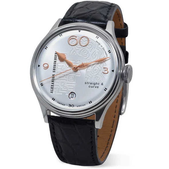 Alexander Shorokhoff Straight & Curve AS.V7-SC1 39.5 mm kol saati