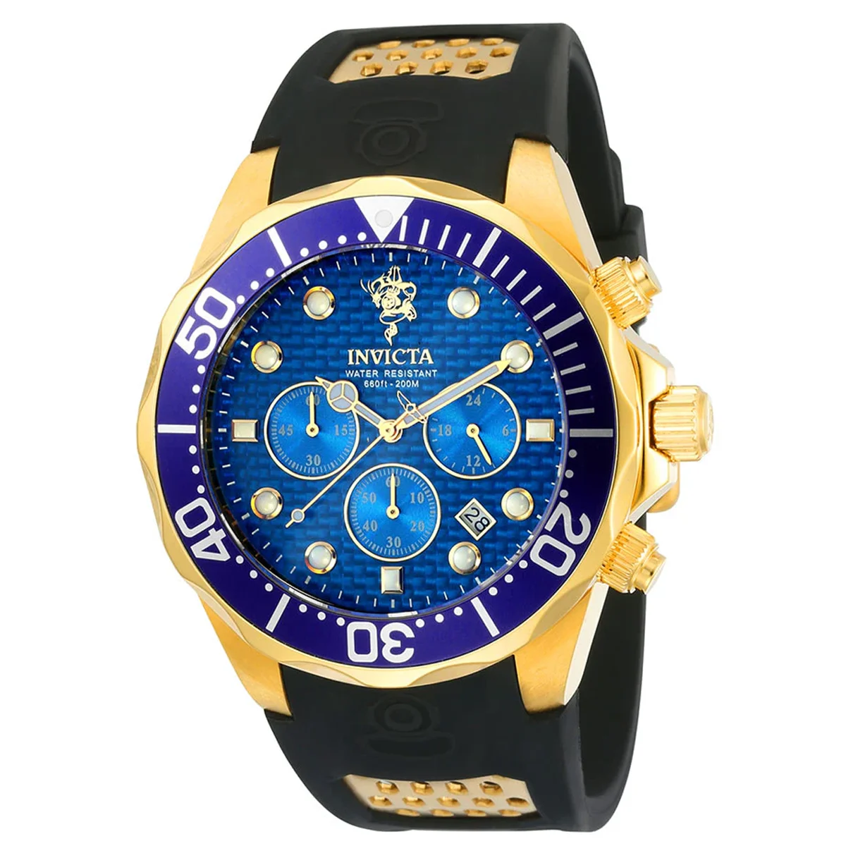 Invicta Sea Base Watch - 47mm, Black (23876) 47 mm kol saati