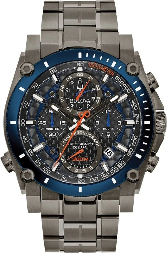 Bulova Precisionist İcon Chronograph 98B343 46.5 mm kol saati