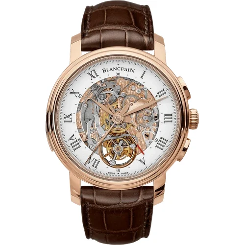 Blancpain Villeret Carrousel Répétition Minutes Chronographe Flyback 2358 3631 55B kol saa