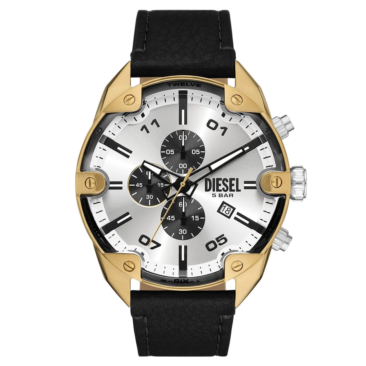Diesel Spiked DZ4671 49 mm kol saati