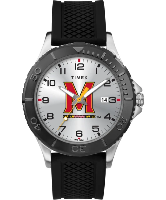 Timex Gamer Black Maryland Terrapins TWZUMARMD kol saati