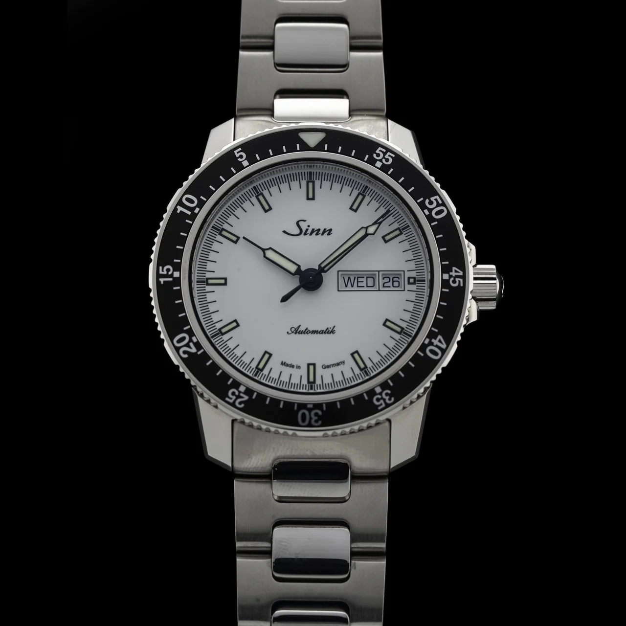 Sinn White 210009N37848 41 mm kol saati