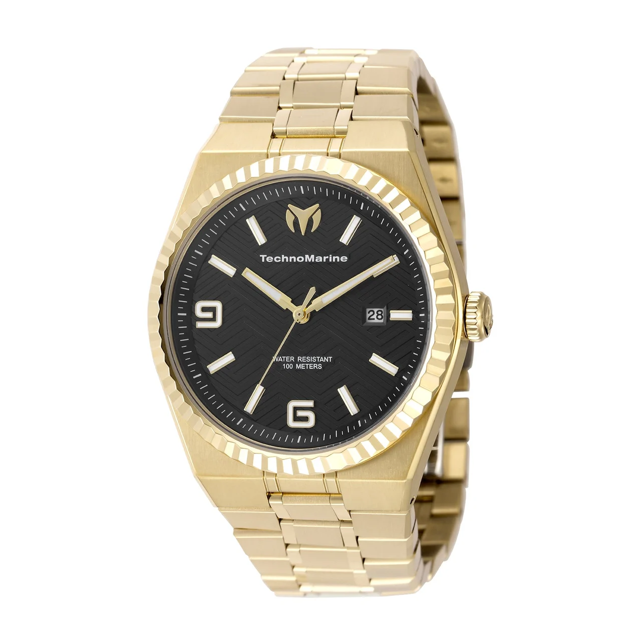 Technomarine TERRA NOVA Watch - 42mm. Gold (TM-225057) 42 mm kol saati
