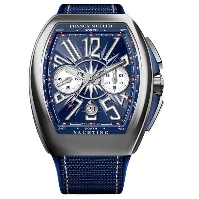 Franck Muller Vanguard Yachting V45CCYACHTACBL kol saati