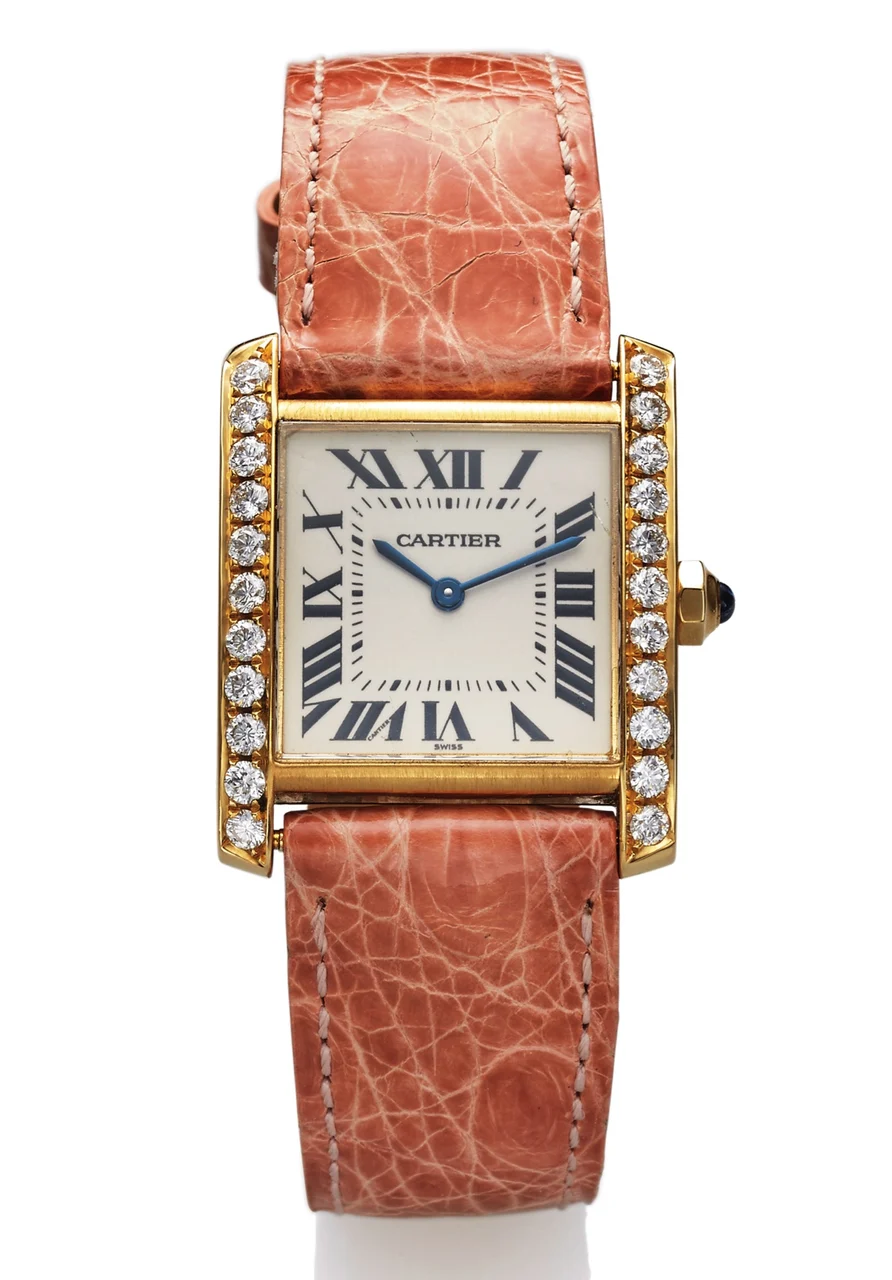 Cartier CARTIER REF. 1821 TANK FRANÇAISE kol saati