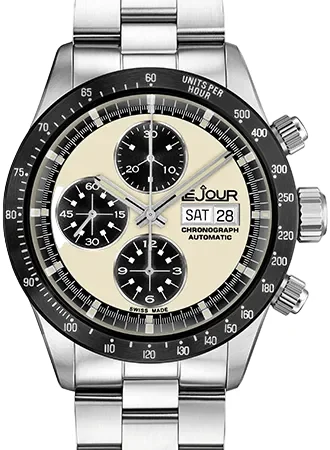 Le Jour Chrono Vintage White Ref. LJ-CM-001 LJ-CM-001/LJ kol saati