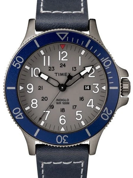 Timex Allied Coastline Quartz Watch with Grey Dial and INDIGLO Night-Light #TW2R45900VQ ko