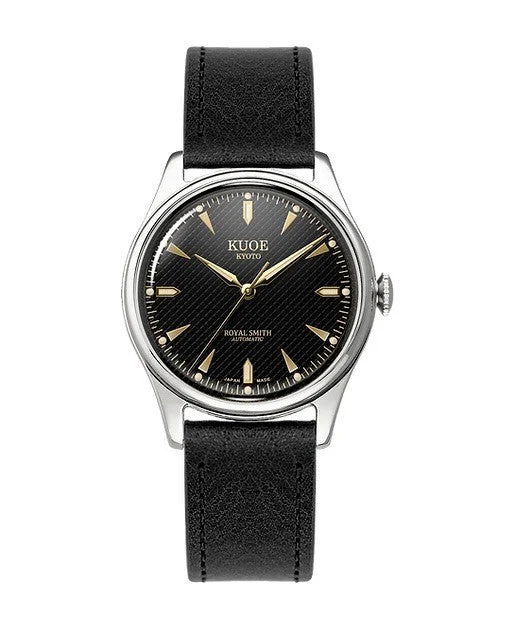 Kuoe Kyoto Royal Smith rs90006c-sv-bk-it-vgr-sa 35 mm kol saati