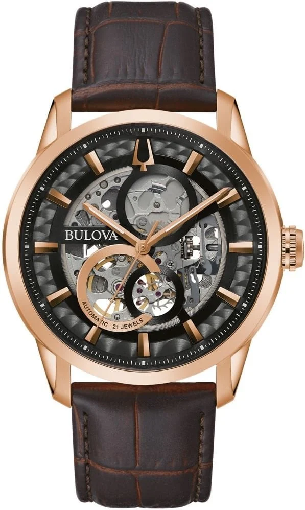 Bulova Sutton Skeleton Automatic 97A169 43 mm kol saati