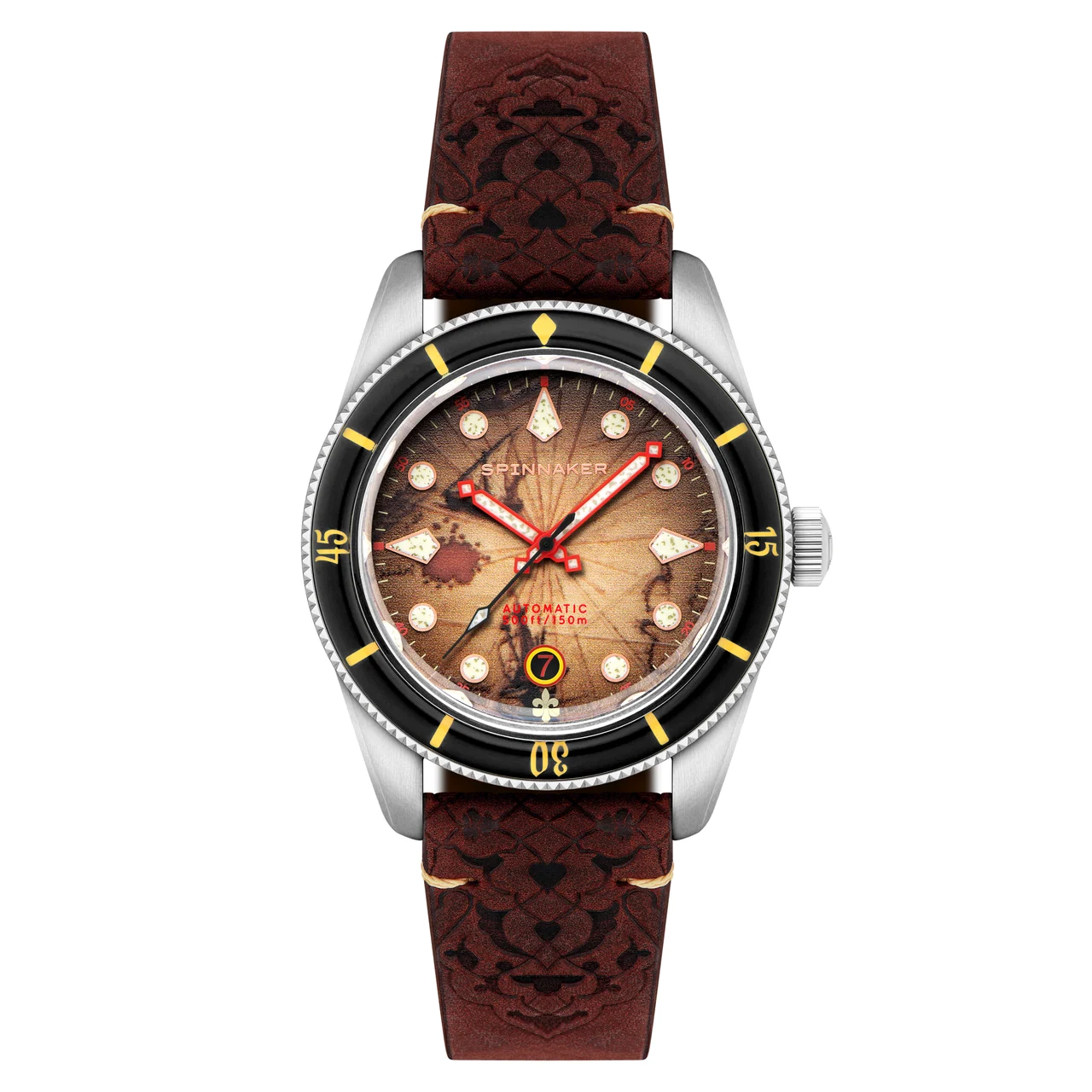 Fleuss Automatic Ottoman Black SP-5164-03 kol saati