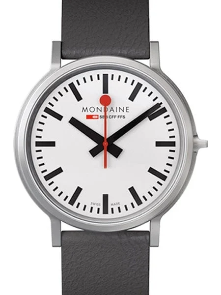 Mondaine Railways Stop2Go Swiss Quartz Watch with a 41mm Case, Sapphire Crystal #A512-30358-16SBB 41 mm kol saati