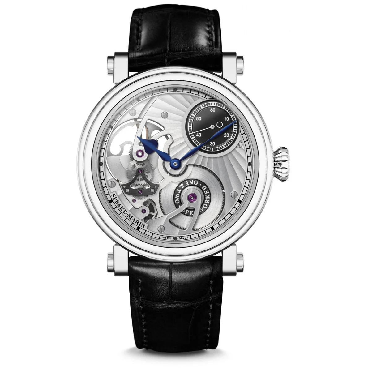 Speake-Marin OpenWorked Titanium 42mm 414213330 42 mm kol saati