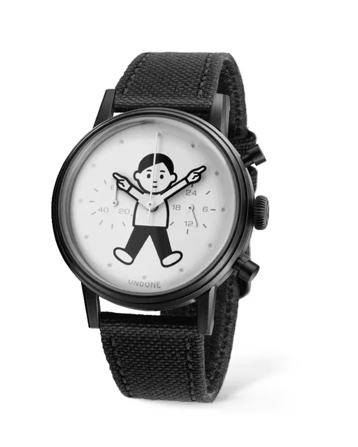 UNDONE Watches UNDONE x Noritake Pointing Boy 2.0 COL-TSA-NRTK kol saati