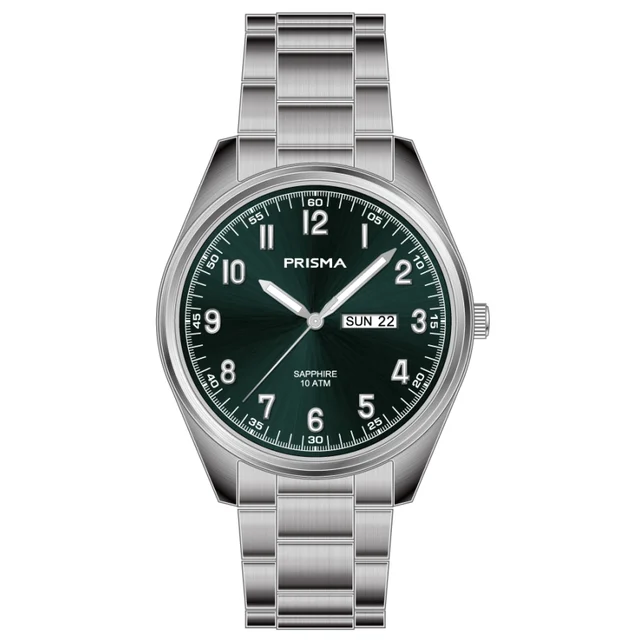 Prisma Men Titanium Green Prisma P.1305 Men Titanium Green kol saati
