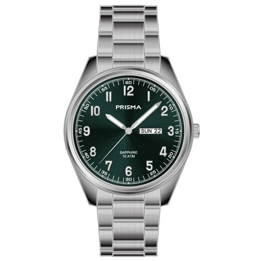 Prisma Men Titanium Green Prisma P.1305 Men Titanium Green 41 mm kol saati