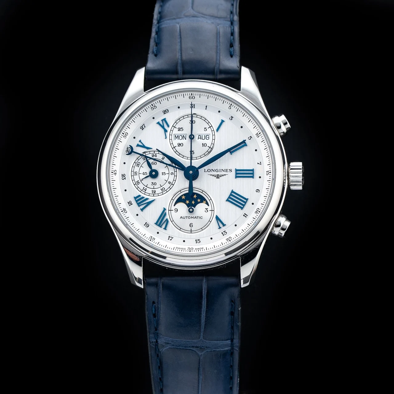 Longines Master Collection 42mm Silver Dial 210009N33087 42 mm kol saati