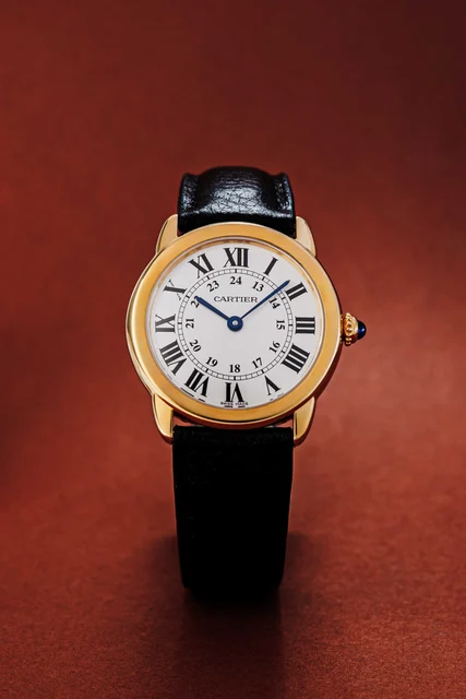 Cartier Ronde Solo 18k Gold & Steel PM Ref. 2987 kol saati