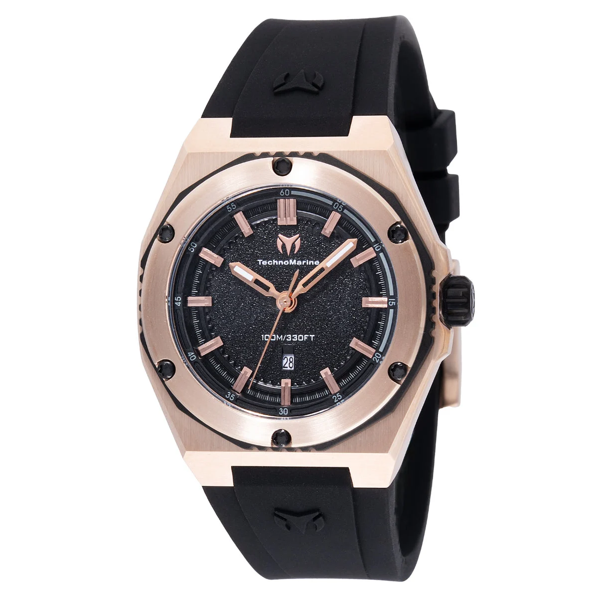 Technomarine Coral Legacy Watch - 36mm. Black (TM-416047) 36 mm kol saati