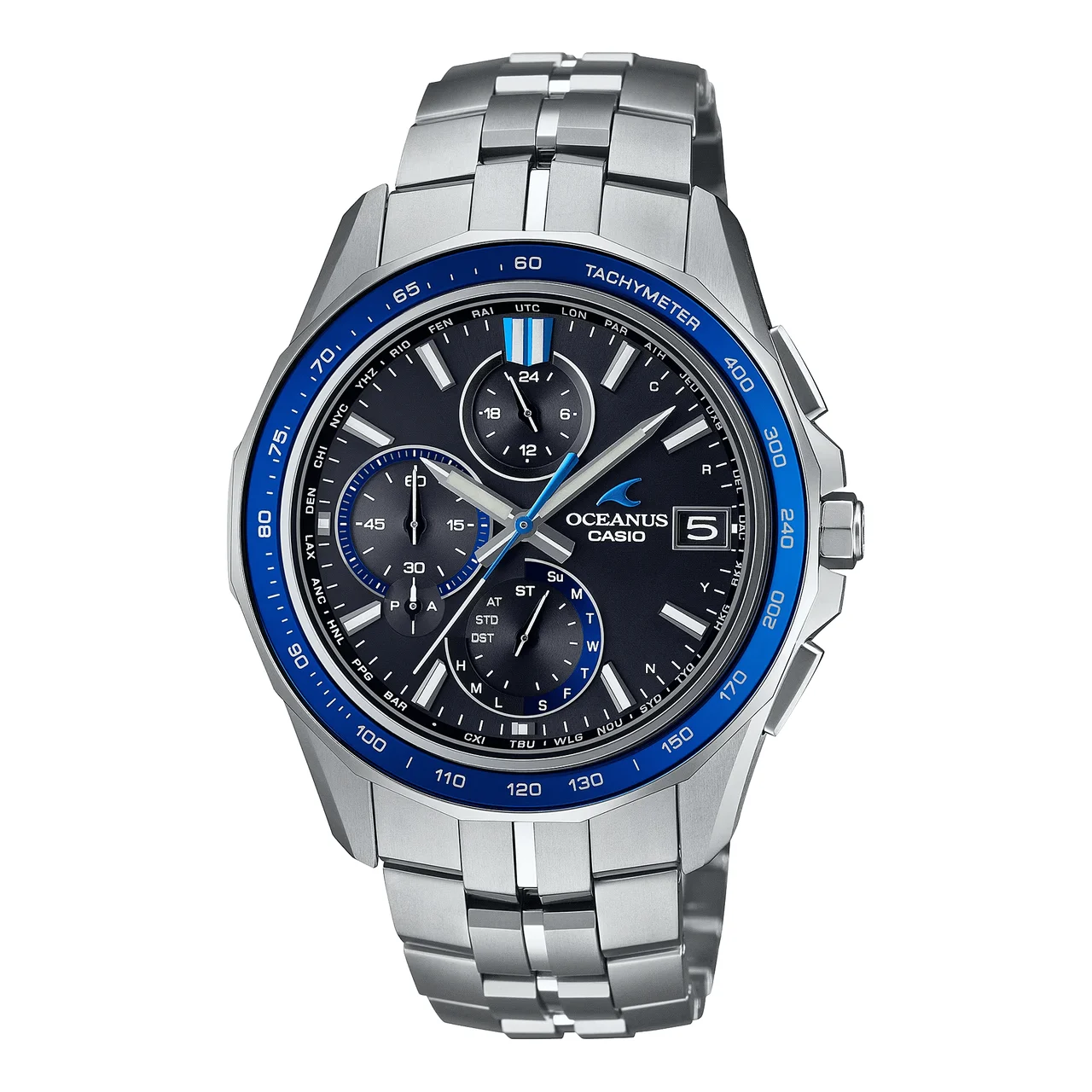 Casio OCWS7000-1A 43 mm kol saati