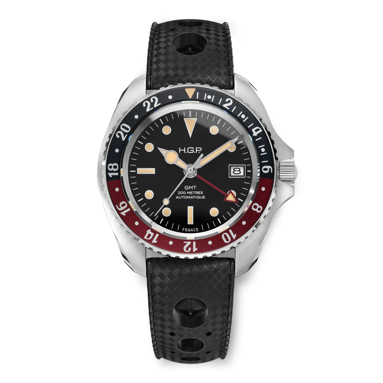 HGP - Watches HGP-23-D2G-003-028-RB2-BLK 47 mm kol saati